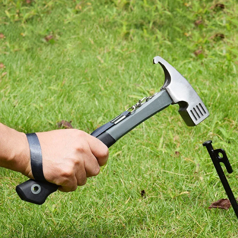 4/8 قطعة أرجل خيمة التخييم ومطرقة مجموعة أوتاد الخيمة ربط المسامير الأرضية 30 سنتيمتر طول في الهواء الطلق تخييم لوازم السياحية اكسسوارات #4