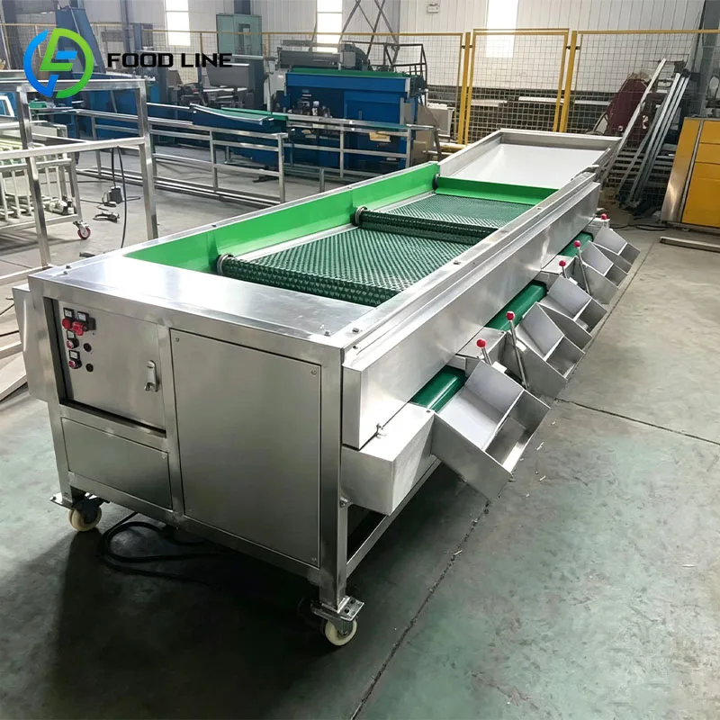 Fruit Size Grading Machine Fruit Sorter Produce Grader for Apple Pear Orange Tomato Avocado Customized