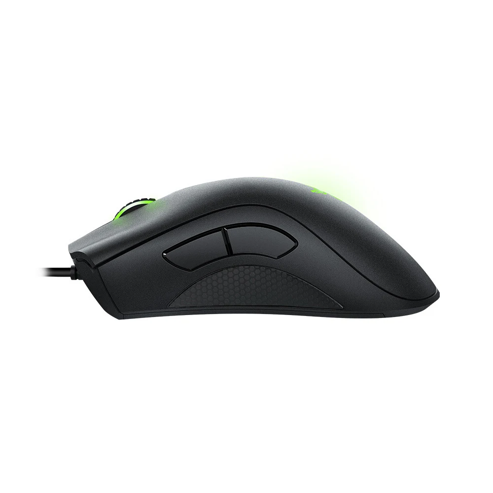 Проводная игровая мышь Razer DeathAdder Essential 6400DPI, эргономичная профессиональная оптическая сенсорная мышь Razer для компьютера и ноутбука