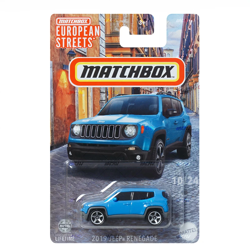 Mattel Matchbox strade europee a tema-Mix 2 2024 veicoli HVV05 B Model Collection Diecast Metal Car Toy Gift