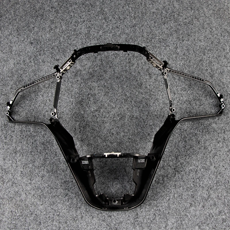 Steering Wheel Frame For VW Golf MK8 Golf 8 LCD Touch  Steering Wheel Key Black Sliver Frame
