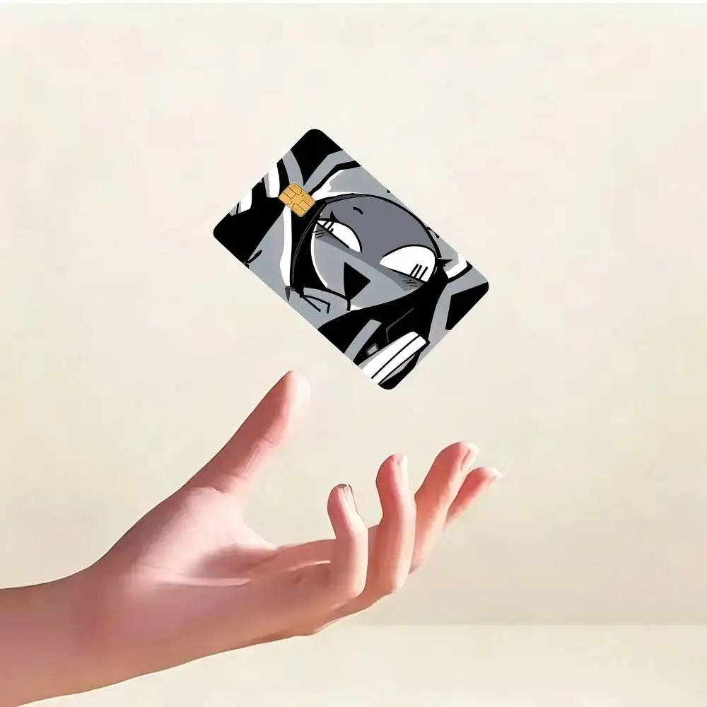 Friday Night Funkin Taki  HD Credit Card Stickers Game Card Decal Small Chip Waterproof Sticker Gift Decor