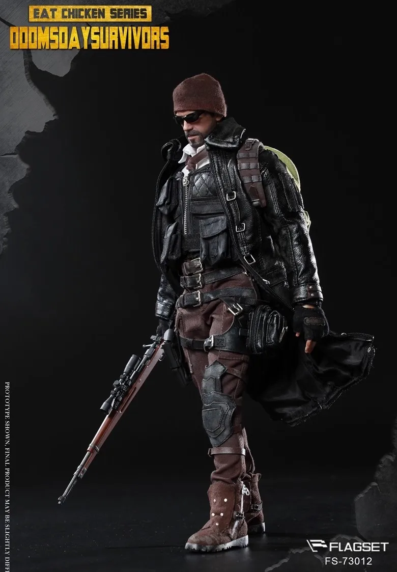 

FLAGSET FS-73012 1/6 Male Soldier Survivor of the Apocalypse Full Set 12'' Action Figure Model Toy In Stock