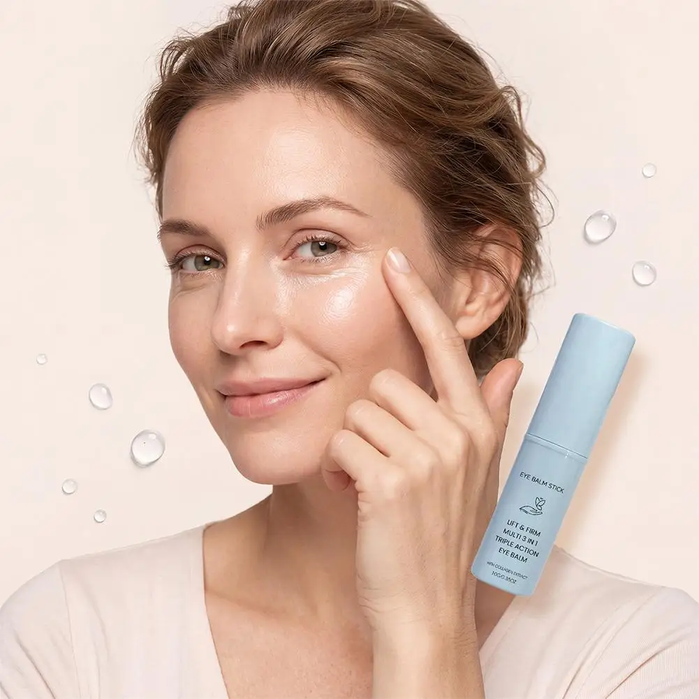 Lift Firm 3 In 1 Stick Collagen Firming Eye Cream Multi Effect Gentle Smooth Moisturizing Enhancing Skin Elasticity Eye Cream