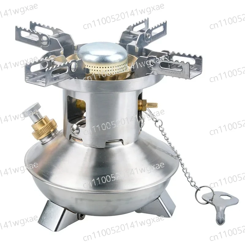 

Portable Outdoor Gasification Stove, All-in-One Self-Driving Camping Cooker for Picnic, Cooking Rice & Boiling Water