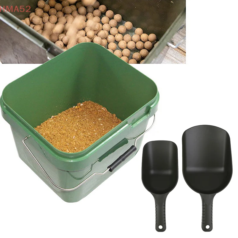 NEW Baiting Throwing Spoon Carp Fishing Tool Casting Shovel For Feeding Particles Bonito Carp Fishing Lure Bait Scoop