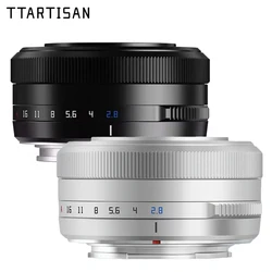 TTArtisan-Lente de Câmera Auto Focus, Fuji X, Fujifilm, XF, Sony, E, Nikon, Montagem Z, STM, APS-C, XA7, XT100, 27mm, F2.8