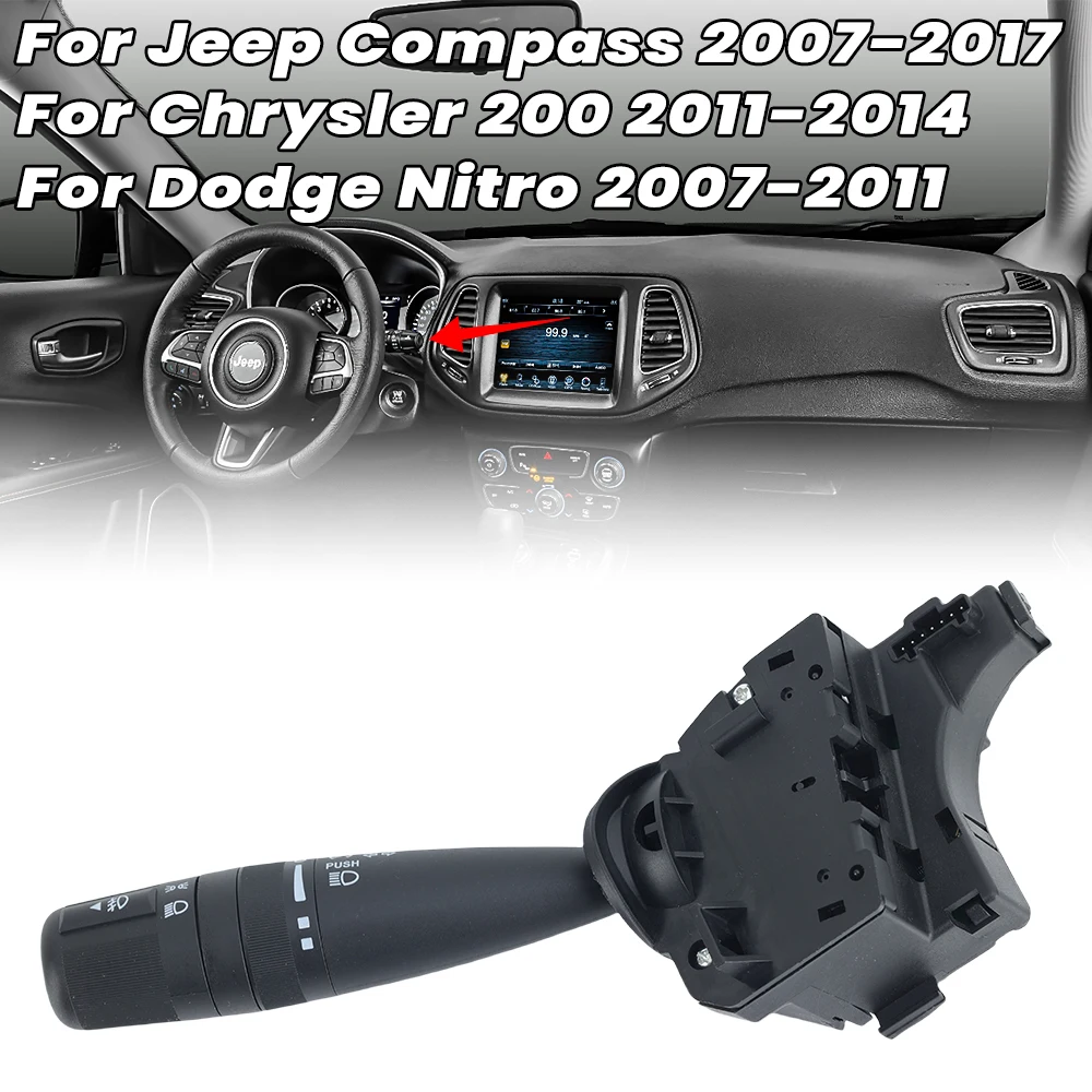 

Headlight Turn Signal Indicator Light Switch for Dodge Nitro 2007-2011 For Chrysler 200 for Jeep Compass accessories 68041485AA