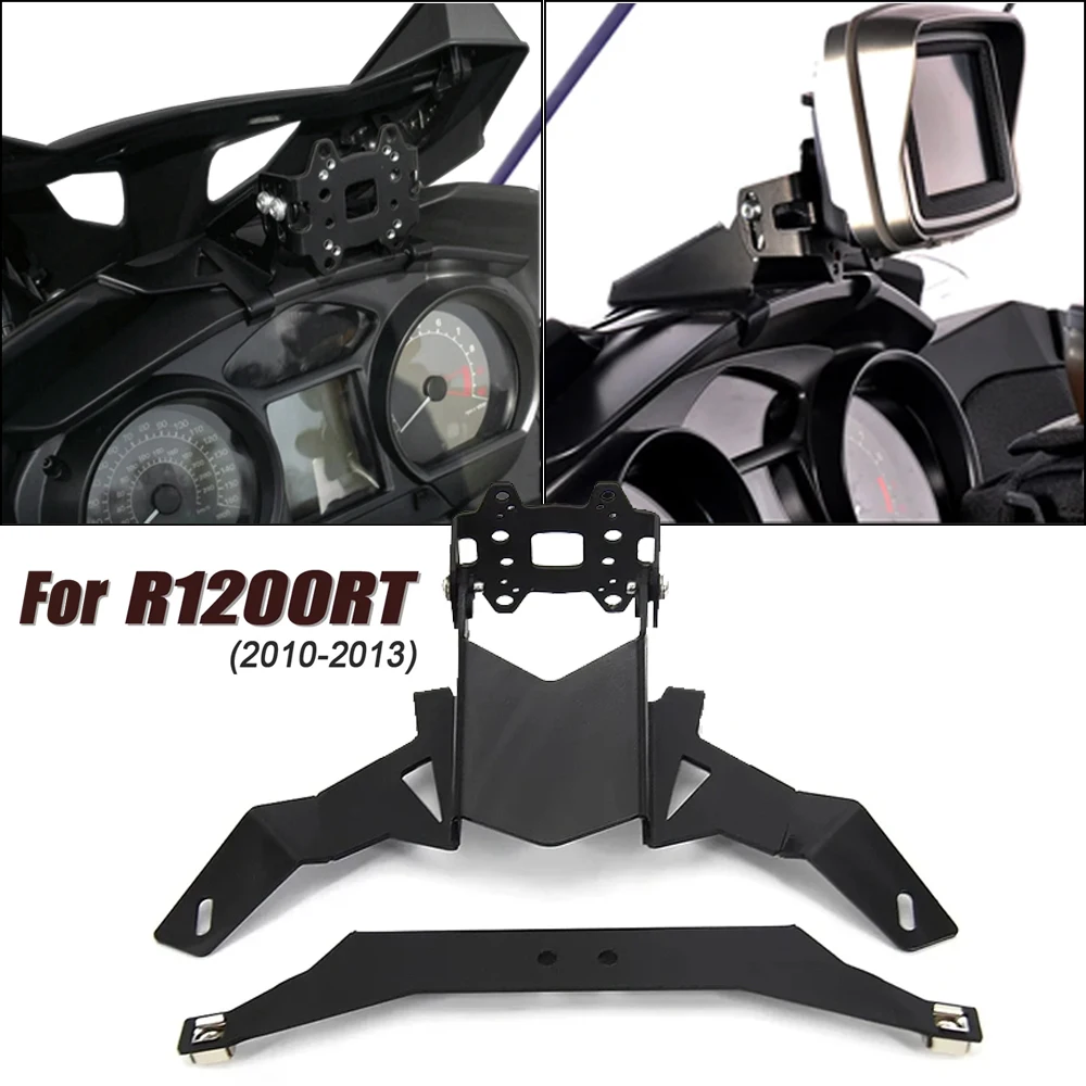 For BMW R1200RT 2010 2011 R 1200 1200RT  R1200 RT 2013 Motorcycle New Navigation Bracket GPS Navigator USB Charging Phone Holder