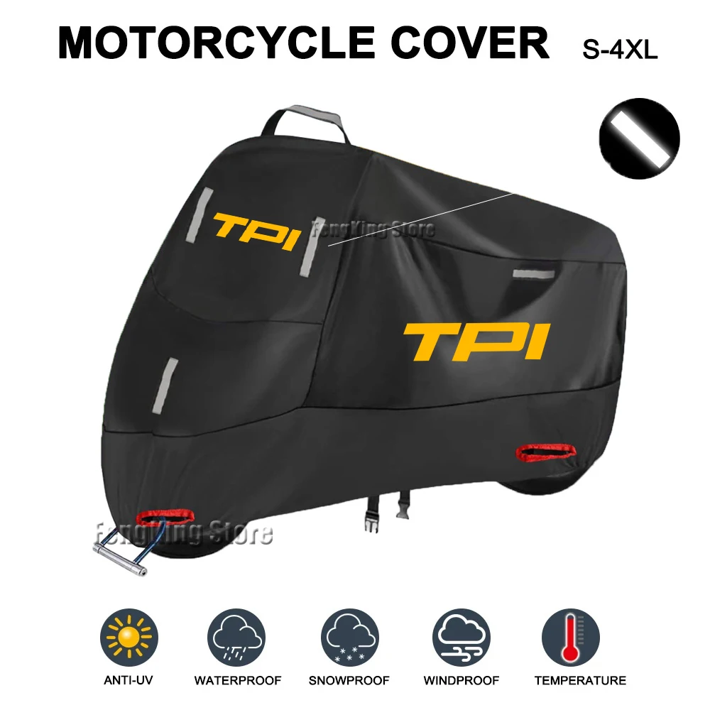 Motorcycle Cover Waterproof Outdoor All Season Dustproof UV Protective Moto Rain Cover For EXC 300 TPI 150XCW EXC XC TPI