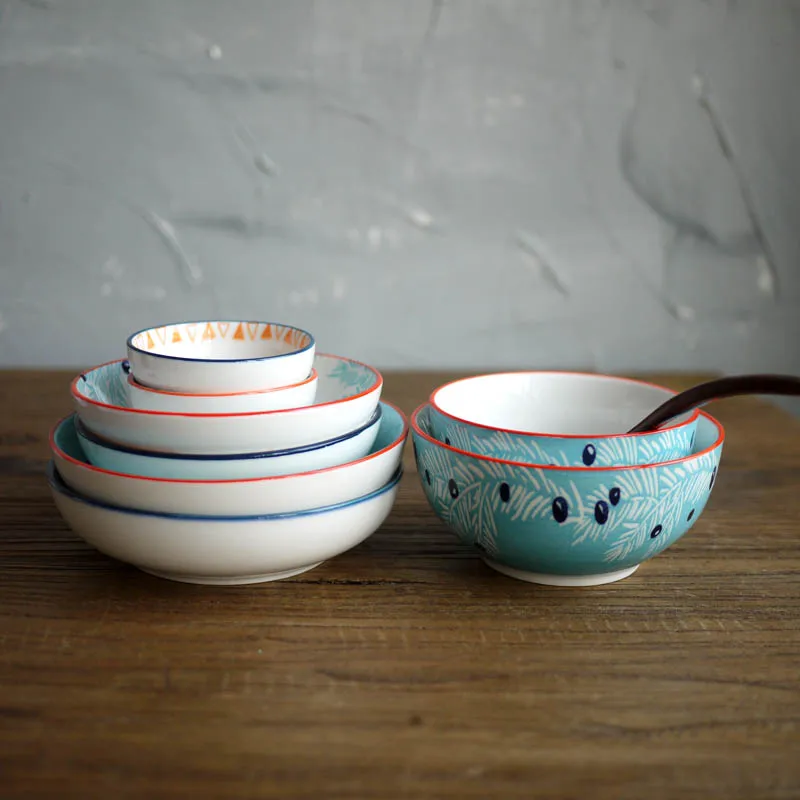 New Arrival Ceramic Forest Style Owl Fox Tableware Set/Dishes
