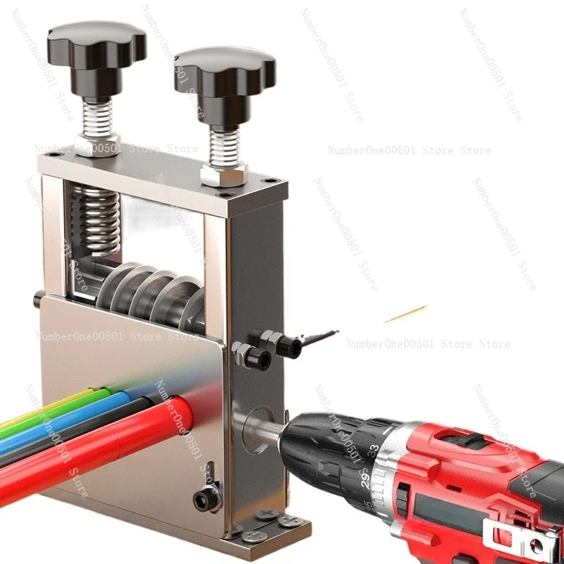 Automatic Wire Stripping Machine Electric Cable Peeler for Copper Wires Household Scrap Wire Recycling