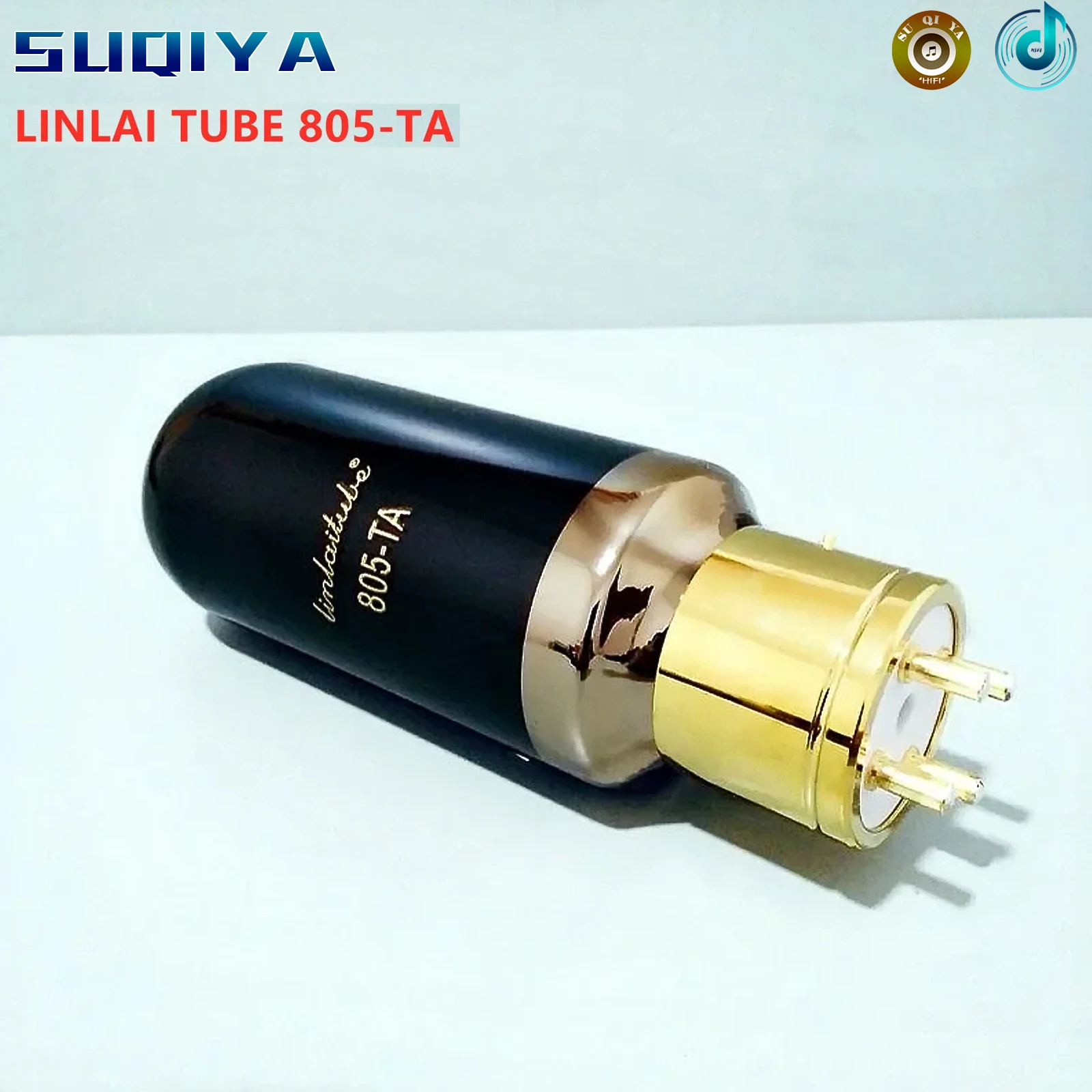 

805-TA LINLAI Vacuum Tube Carbon Crystal Glass Shell Replace PSVANE Shuguang WE 805 Factory Test and Match