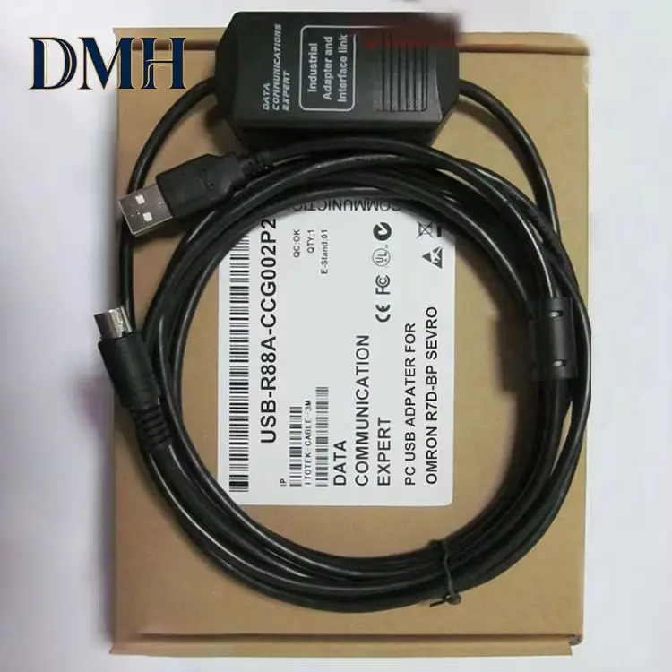 Dmh .1Pc New Debugging Cable USB-R88A-CCG002P2 For Omron R7D-BP Series USBR88ACCG002P2