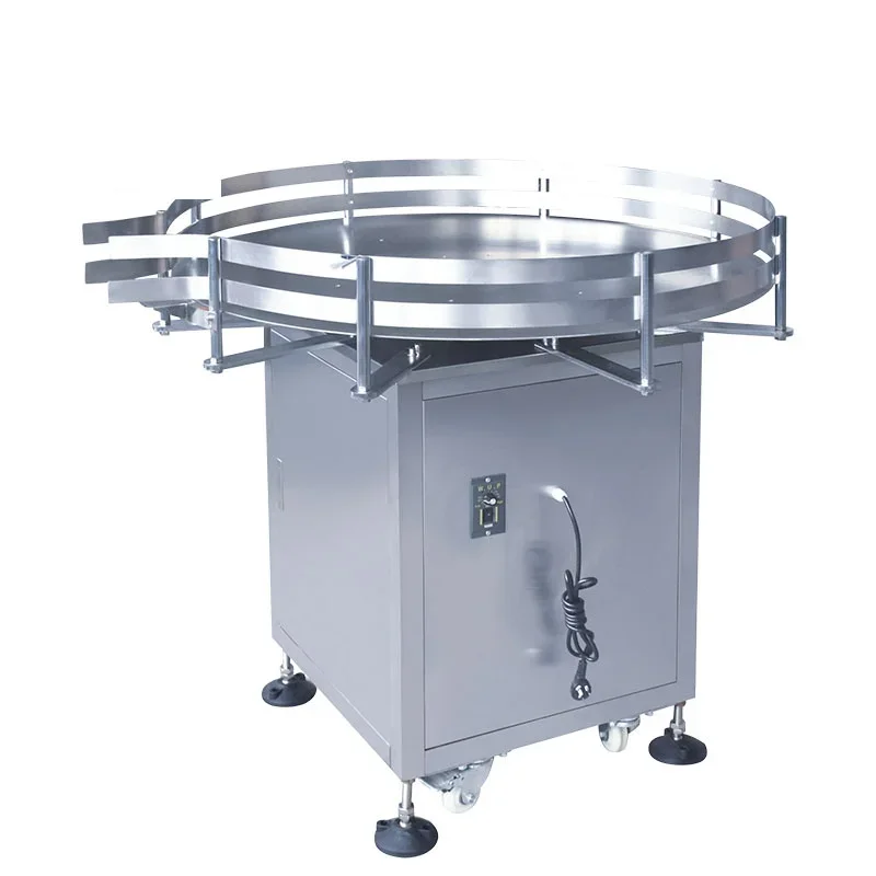 Plastic PP PE PET Bottle Unscrambler Collect Turntable Machine Sorting Arranging Machine Bottle Unscrambler
