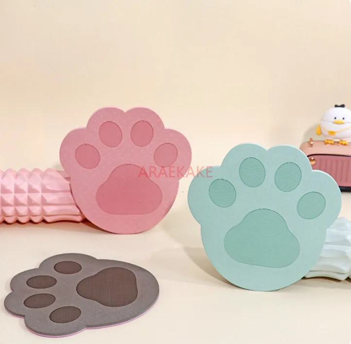 قطعتان من وسادة ركبة اليوغا الصغيرة، وسادة دعم مسطحة، وسادة كوع صغيرة الحجم، وسادة مشتركة، وسادة ركوع لعجلة البطن