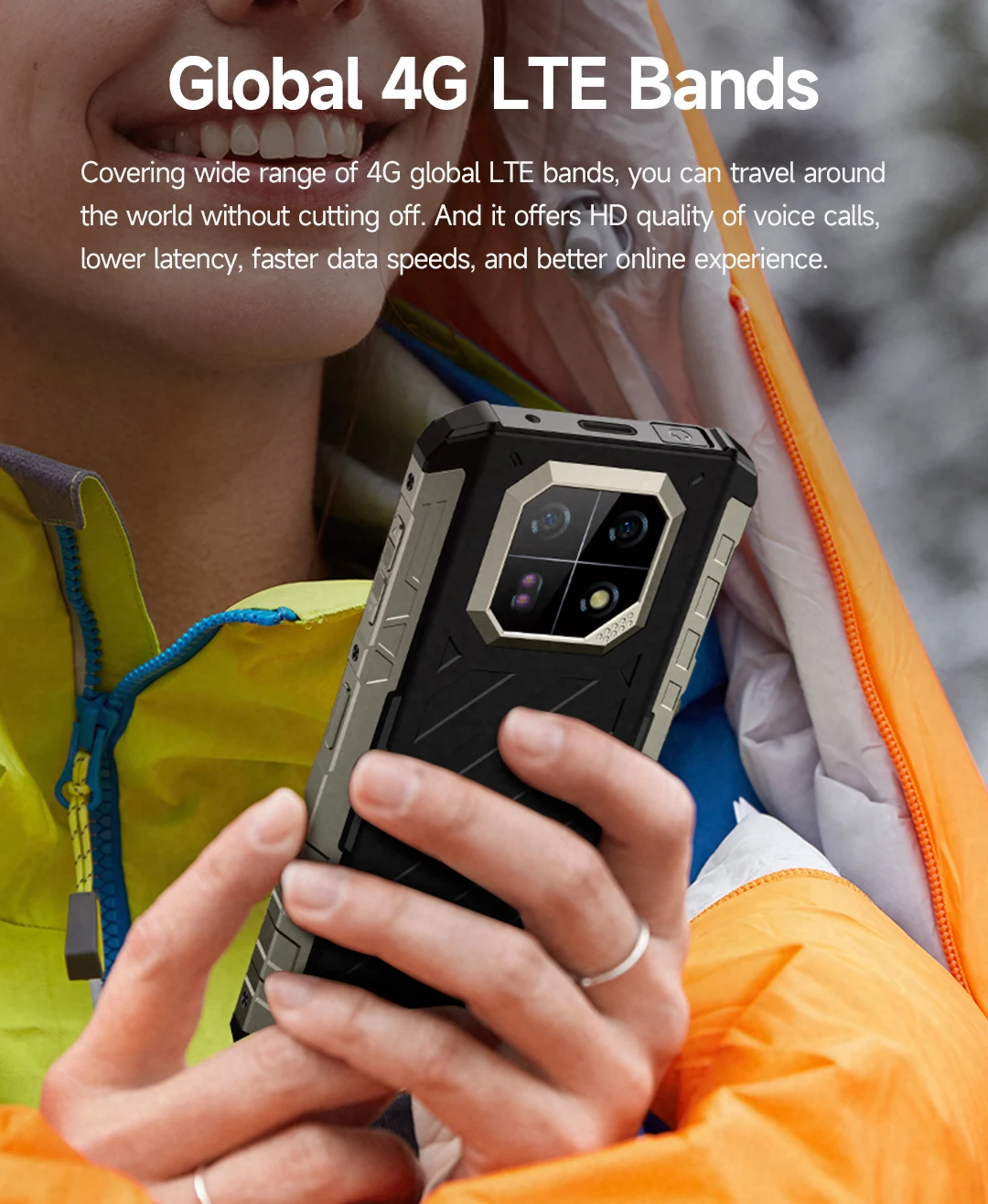 eSIM Ulefone Armor 22 Pro Rugged Phone Android 16 MTK G200 128GB/256GB Global Version Waterproof Shockproof Outdoor Smartphone