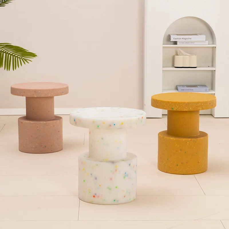 

Nordic creative and environmentally friendly side table designer round table small apartment