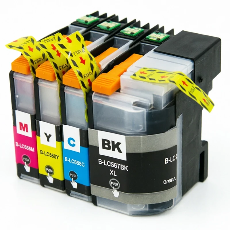 LC565XL LC567XL LC569XL Compatible Color Ink Cartridge With Chip For Brother MFC-J2310 MFC-J2510 MFC-J3520 MFC-J3720 Printer
