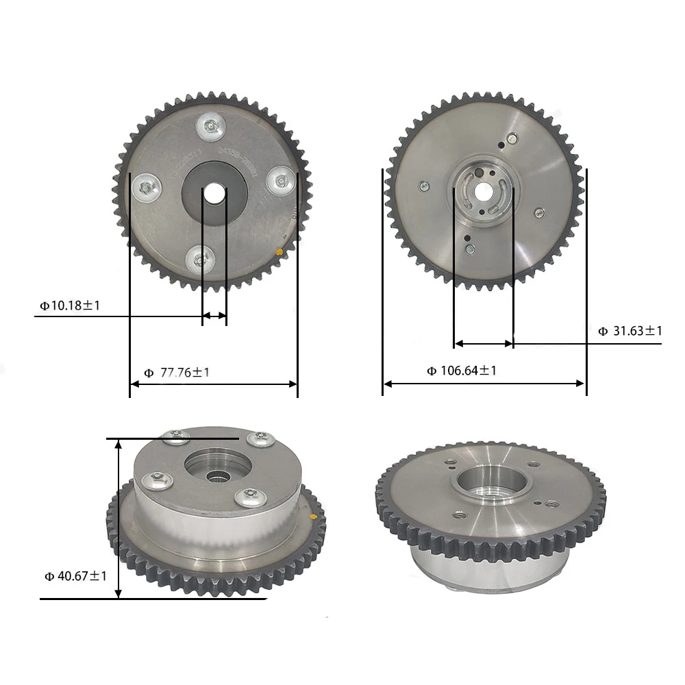 24350-2E001 243502E001 Intake Camshaft Adjuster Gear for Hyundai Elantra Sonata Kia Soul