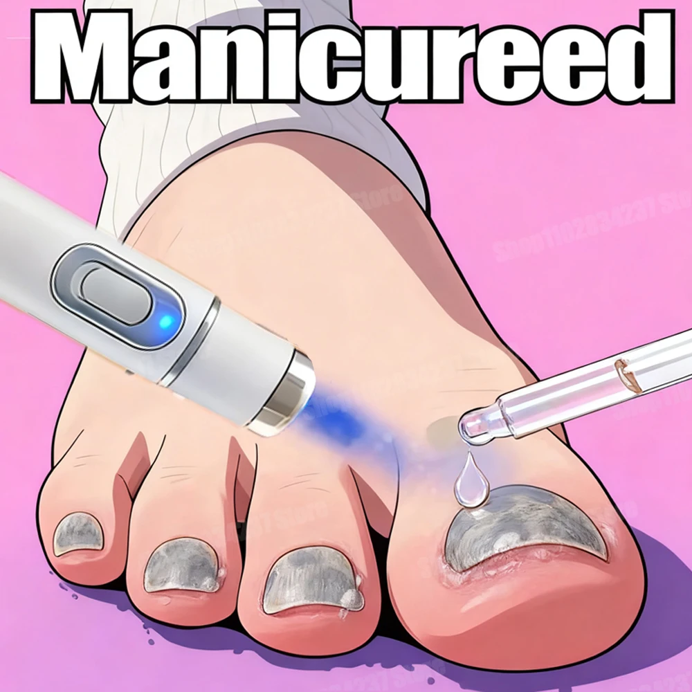 Cleaning Nail Brush Tools Nail Art Manicureed Tool 2025 Hot Sale Foot Care Tools Laser pen 266