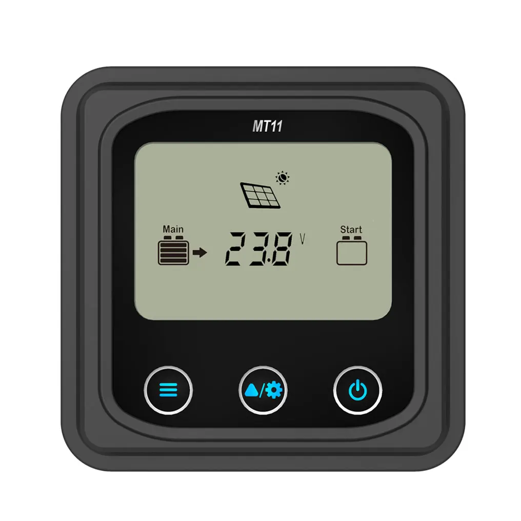 EPever MT11 Remote Meter Using The DuoRacer Series Controllers Can Monitor The Controller’s Running Data And Working Status