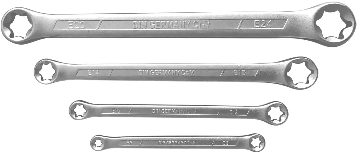 Tools Star Wrench Set/Torx Wrench Set Ring Spanner Set E6 E8 E10 E12 E14 E18 E20 E24