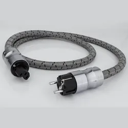 Krell-cable de alimentación de audio HIFI CRYO-156, amplificador de audio estándar, enchufe de EE. UU./UE/AU, enchufe australiano de 3 pines Schuko