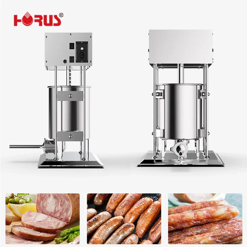 Horus electric 30L sausage stuffer machine automatic stainless steel