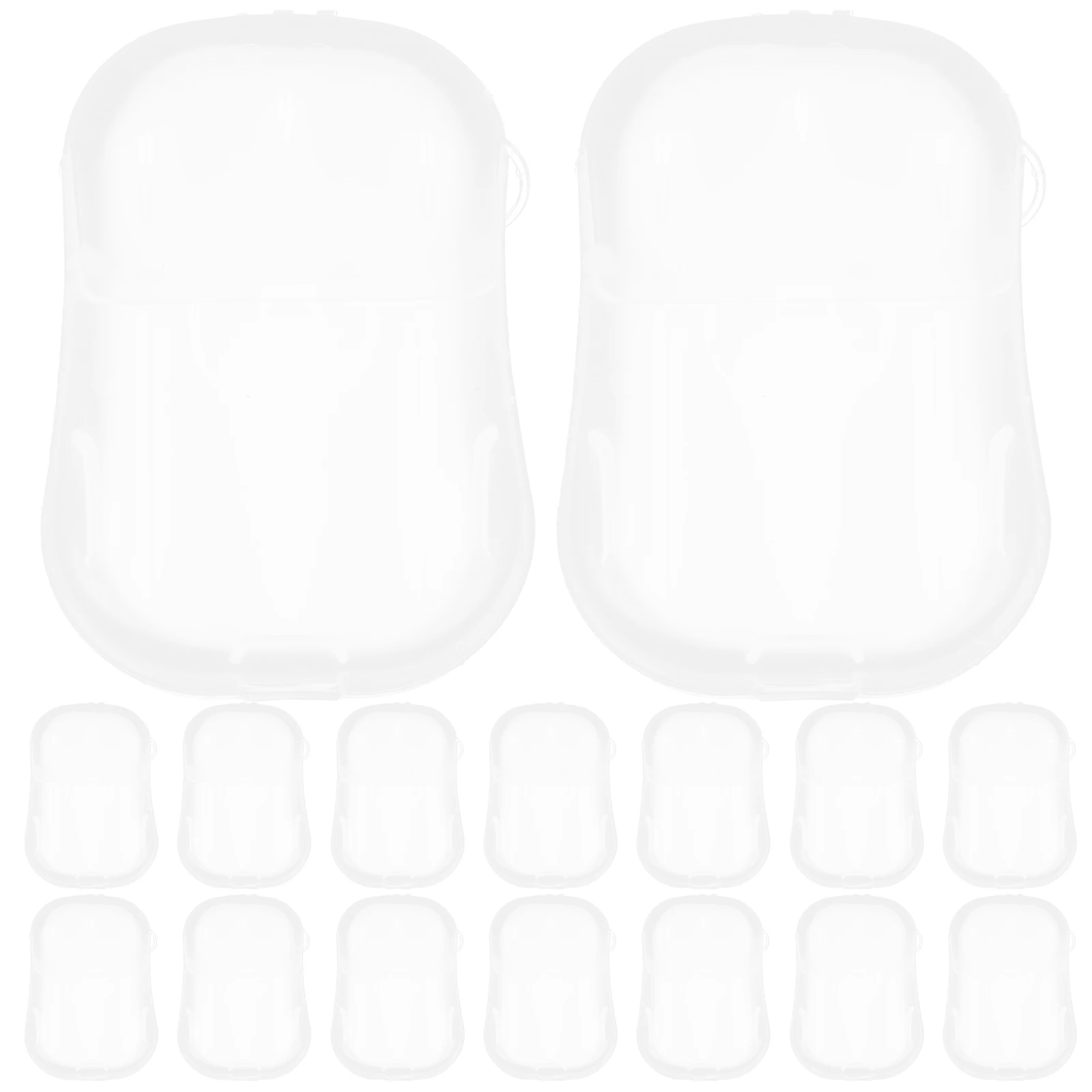 20 個トラベルソープスライス H 洗濯使い捨てプラスチックポータブル軽量コンパクトキャンプ屋外子供安全な優しい肌