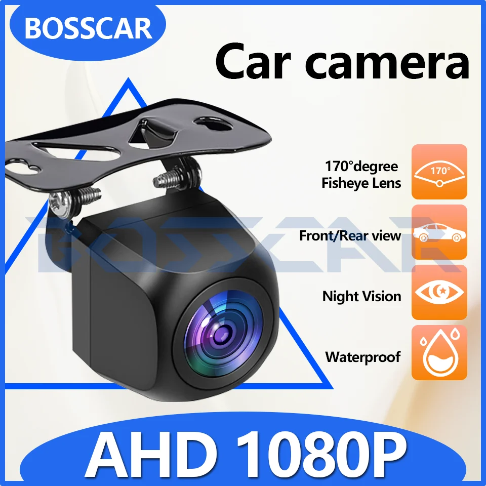 

170 ° AHD 1920*1080P широкоугольный объектив «рыбий глаз» высокого разрешения Starlight ночного видения автомобильная камера заднего вида для автобуса грузовика