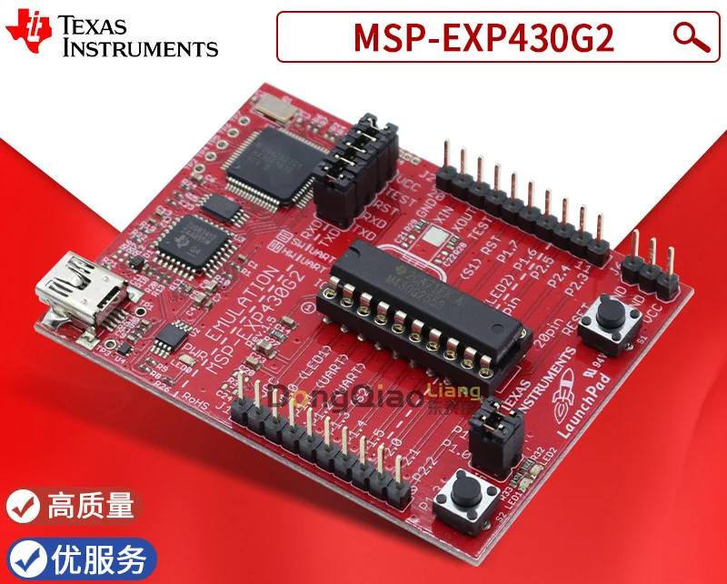 

Плата разработки MSP-EXP430G2, комплект LaunchPad MSP430G2553 2452