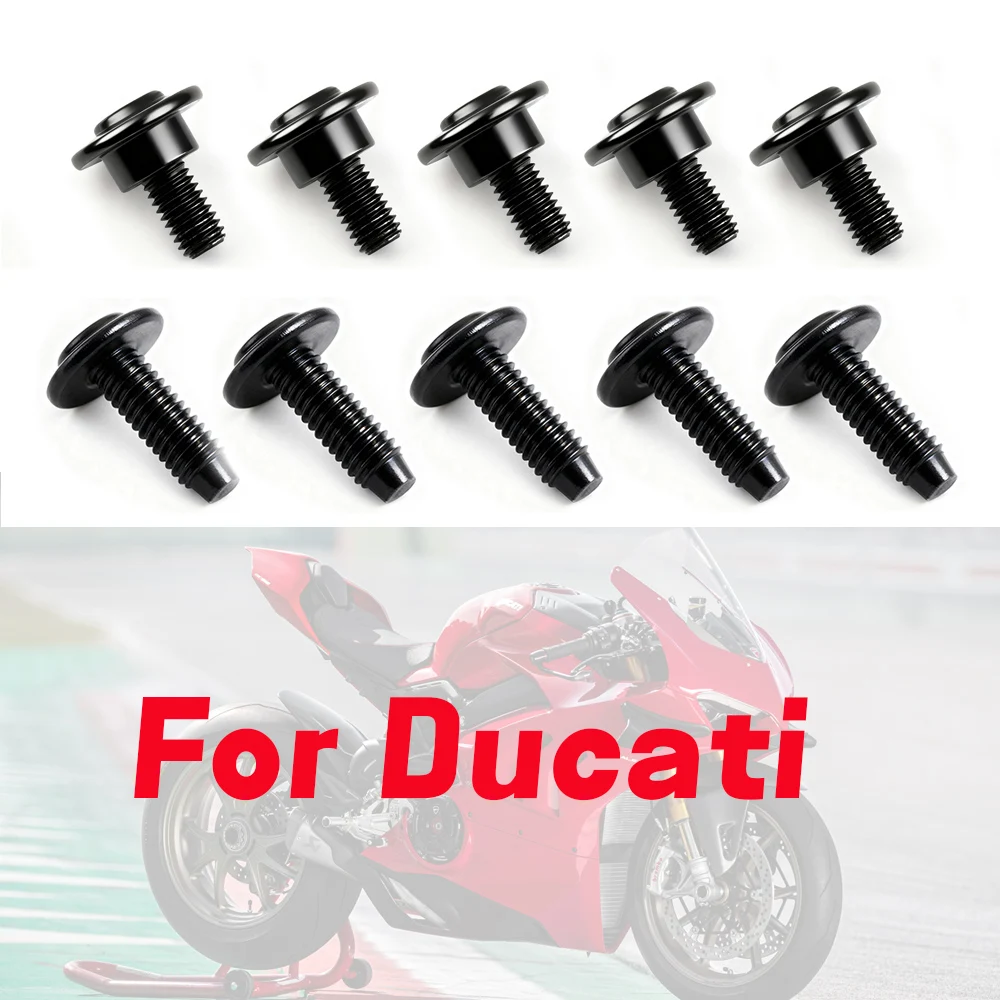 

Cowling Fairing Screws For Ducati Multistrada V2 V4 950 1100 1200 1260 S Monster 696 796 821 800 Streetfighter Supersport 950