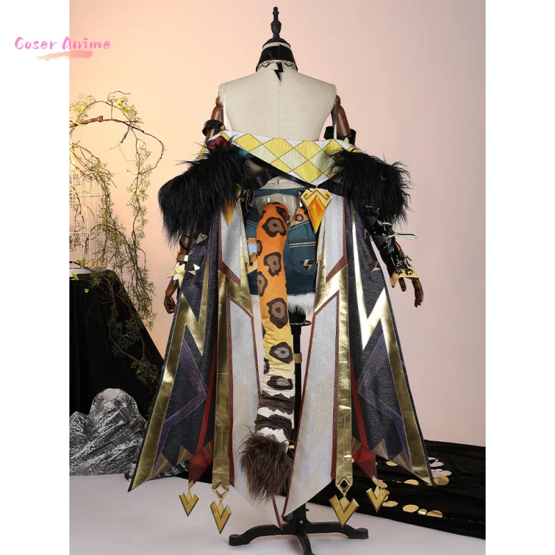 زي تنكري من Game Genshin Impact Xilonen زي موحد لحفلات الهالوين وحفلات الكرنفال وعيد الميلاد ملابس الأدوار