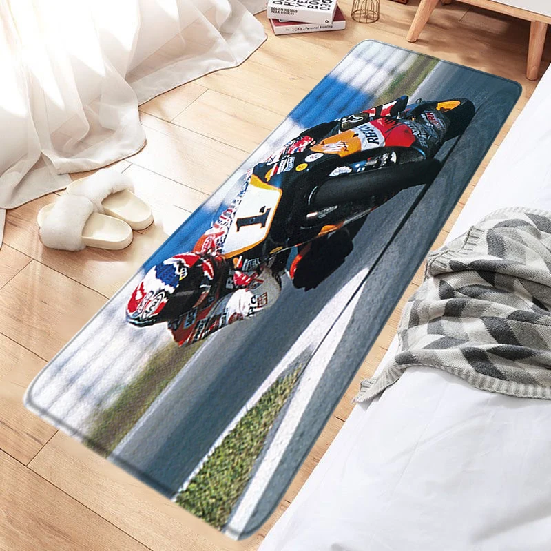 MOTOGP Entrance Doormat Hallwy Cartpet Living Room Rugs Foot Carpets Bathroom M-Michael Doohan Rug Floor Mats Non-slip Hallway