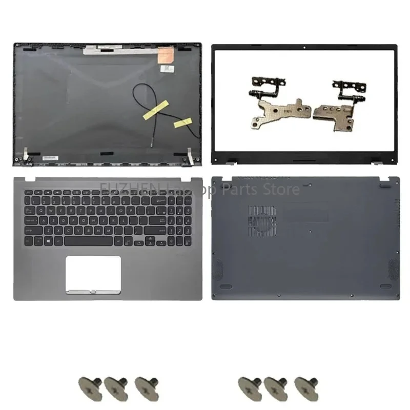 

New For X515 X515DA X515JP F515MA V5200J Laptop LCD Back Topcase Front Bezel Palmrest Upper Case Bottom Cover LCD Hinges