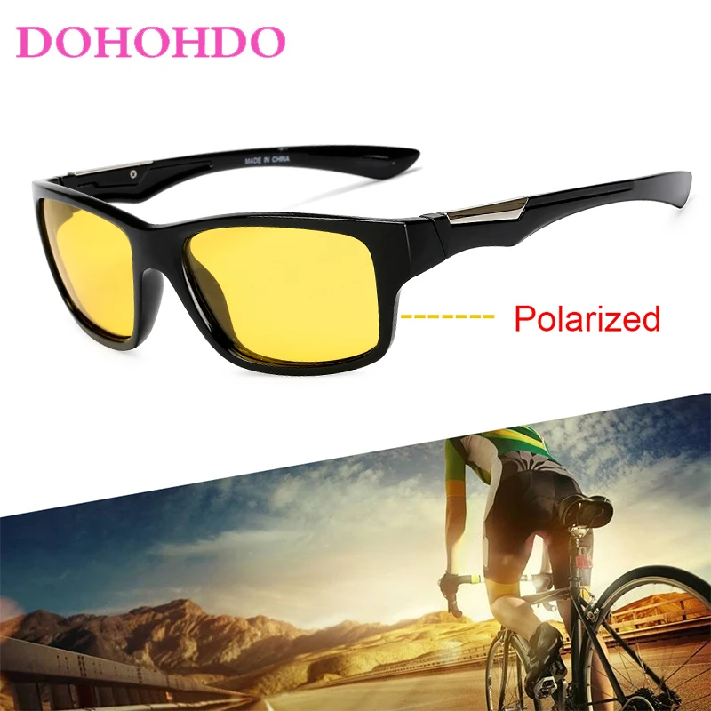 DOHOHDO Polarized Sunglasses Men's Driving Shades Male Sun Glasses For Men Retro Cheap Luxury Women Brand Designer UV400 Gafas