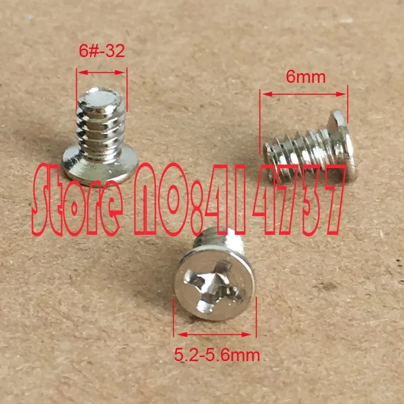 100pcs M3.5 Coarse computer hard drive screws 6 # -32 * 6/ 6#-32*5 US-made screws
