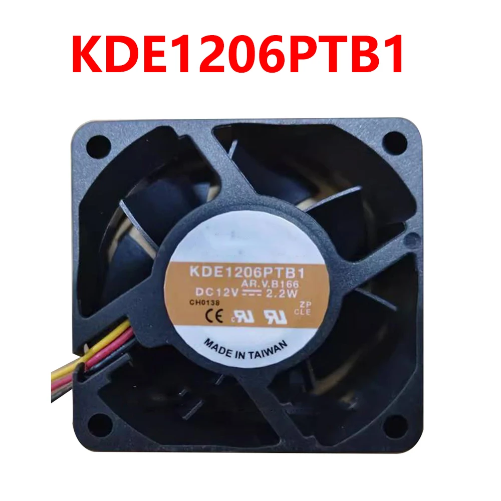 

Cooling Fan KDE1206PTB1 DC12V 2.2W 60*60*25MM 3Lines New