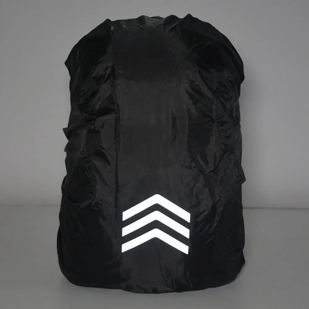 Backpack Rain Cover Reflective Strips Waterproof Outdoor Sports Backpack Rain Cover Camping Running Fitness Bag Protector Cover