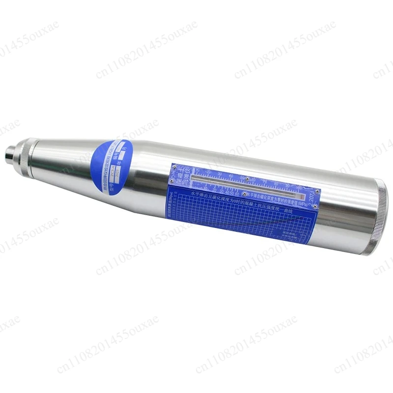 ZC3-A Silver Schmidt Rebound Hammer Concrete Mortar Hardness Tester Mortar Sclerometer Testing Instrument