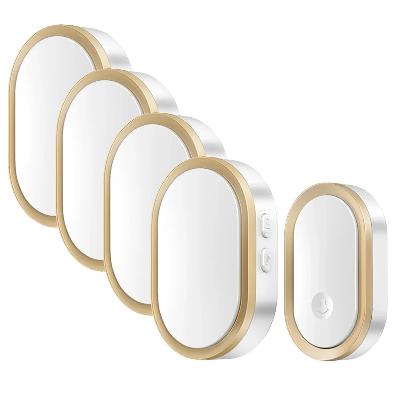 CACAZI A99  Wireless Waterproof Home Intelligent Multiple combinations Long Distance US EU UK AU Plug  Door Bell  Chime