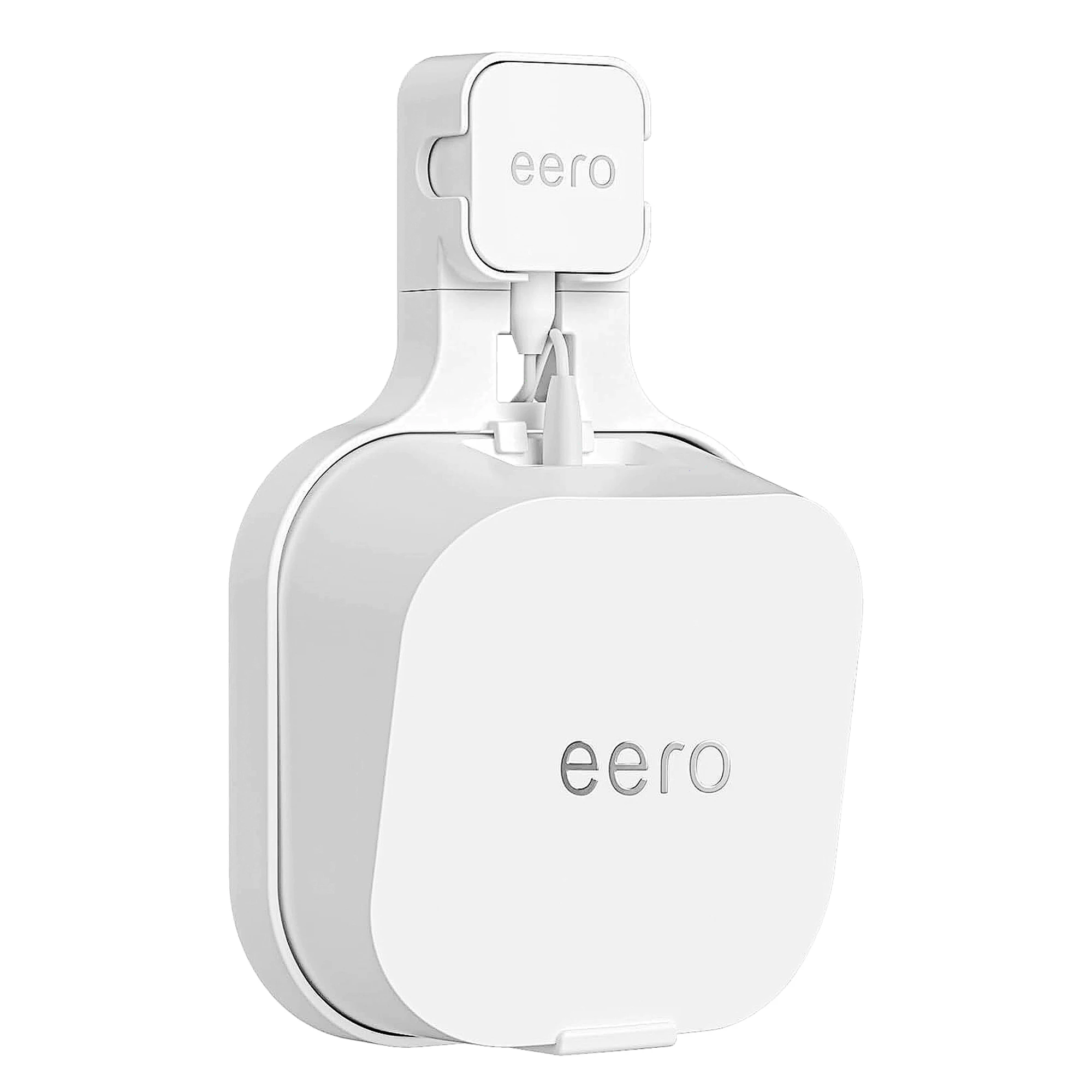 For Amazon eero 7 Mesh Router Wall Mount Bracket, Eero 7 Mount With Cable storage, For Socket and Wall-mounted Installations