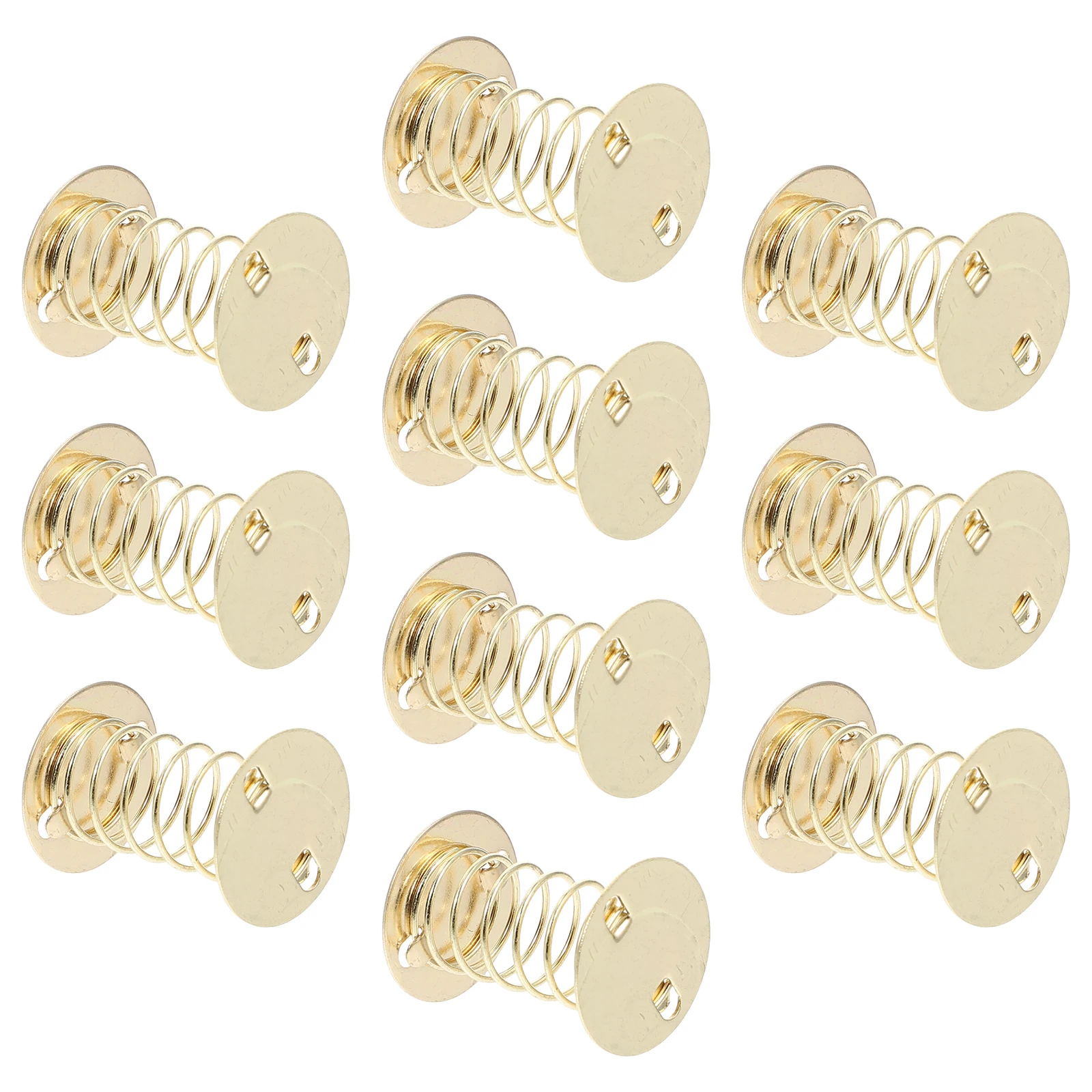 10Pcs Spring Base Set DIY Shaping Accessories Vibrant Shake Swing Car Bike Motorcycle Decoration Bases Dashboard Toy Bases