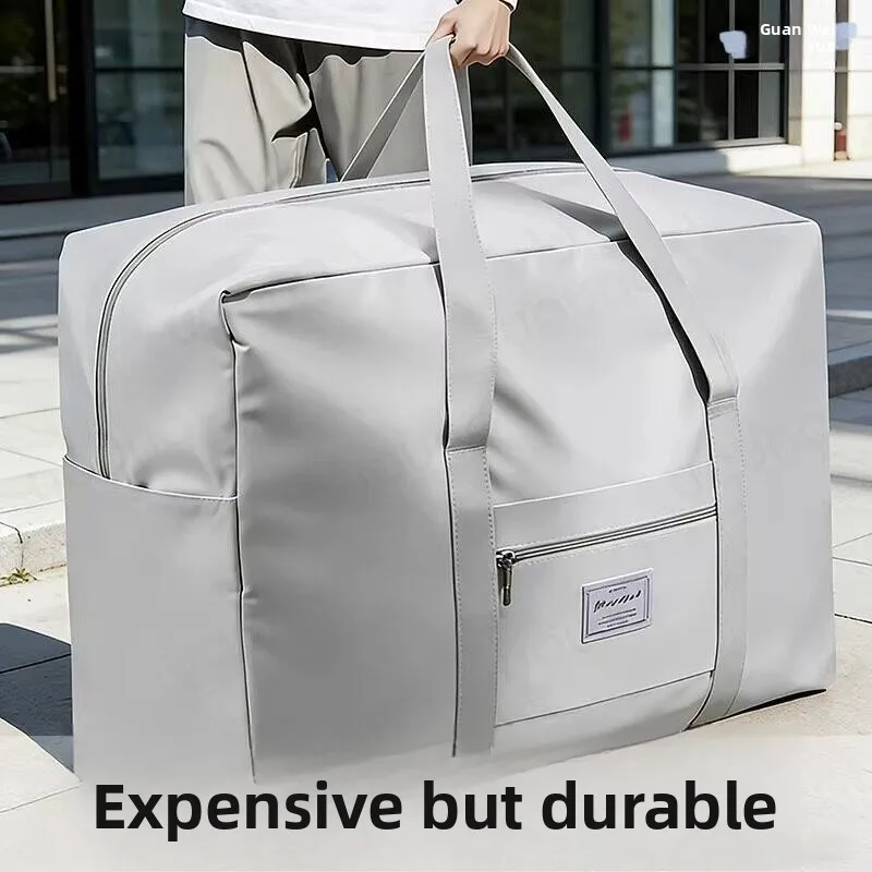 Large Capacity Oxford Cloth Travel Storage Bag for Moving And Organizing Clothes And Blankets Home Outdoor Dormitory Bedroom