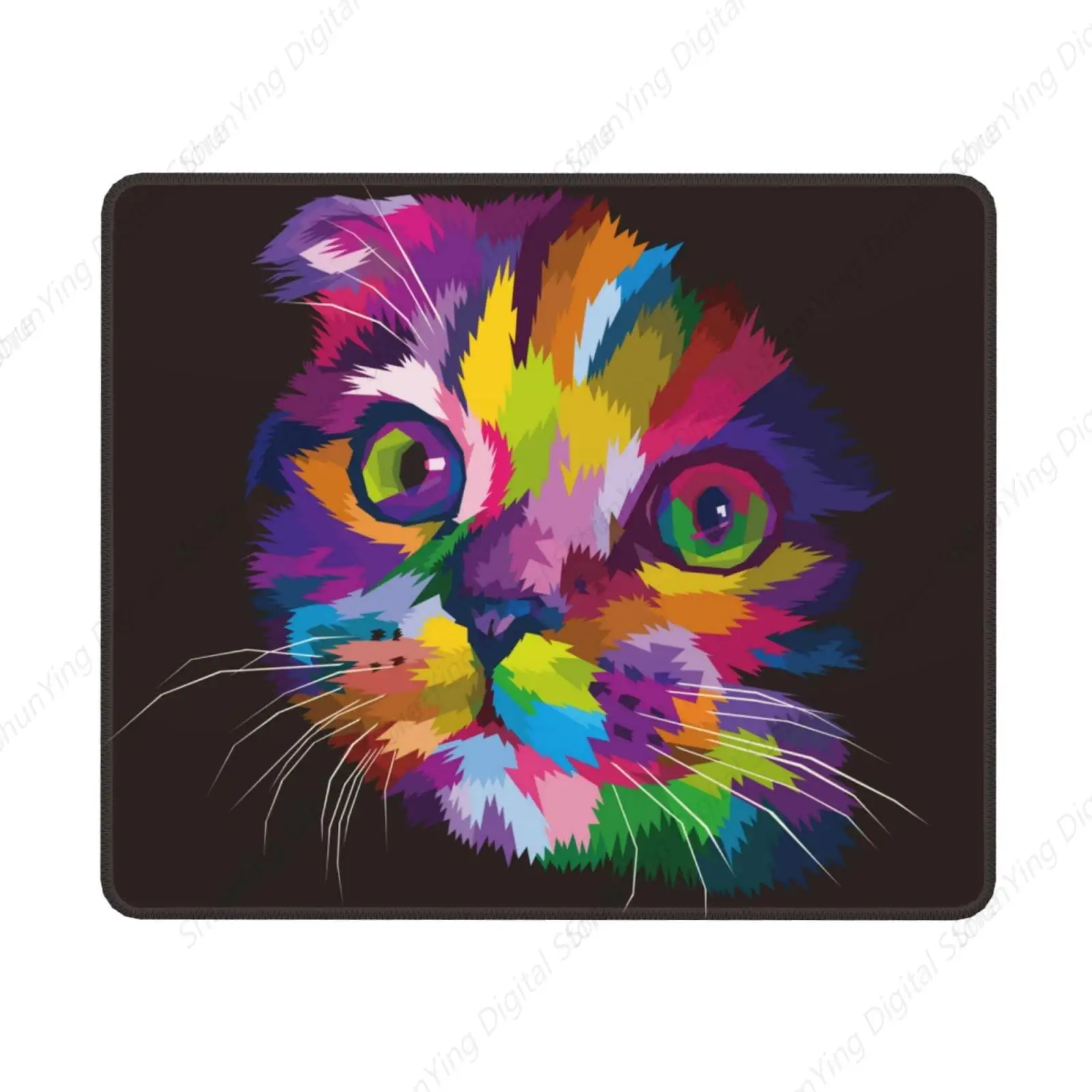 

Mouse Pad Colorful And Cute Animal Mouse Pad Washable And Non Slip Rubber Desk Pad Suitable For Laptops 18*22cm