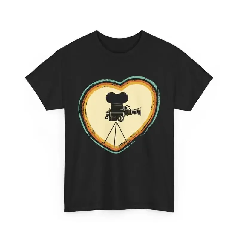 Movie Director T Shirt Filmmaker Filming Retro Film Making Camera