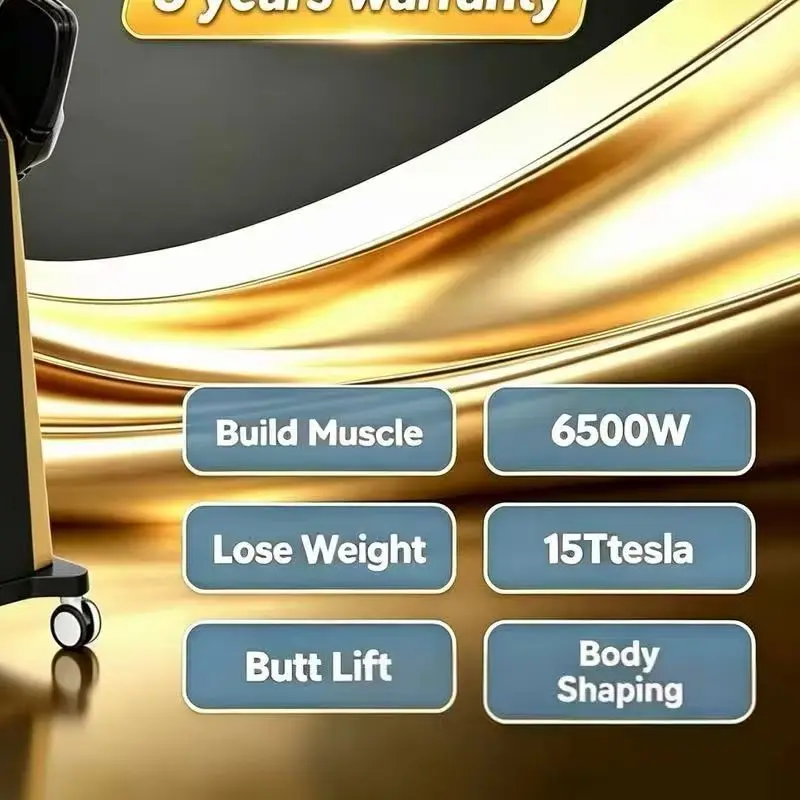 MYOslim 8500W EMS Body Sculpting Machine 200HZ Muscle Stimulation for Muscle Development Fat Burning And Weight Loss