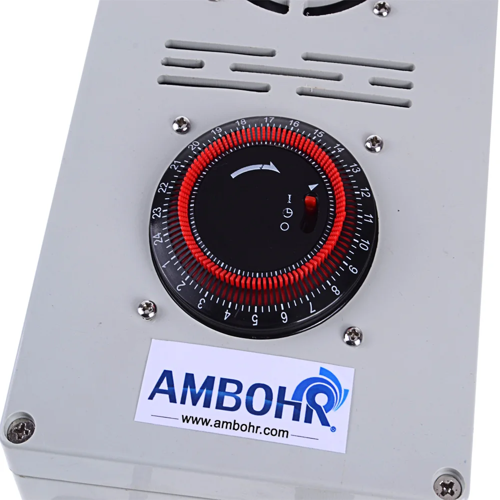 AMBOHR AOG-A800B Kleiner Ozongenerator, Luftreiniger, maßgeschneiderter Lufttimer für Lebensmittel, Restaurants, Geschäfte