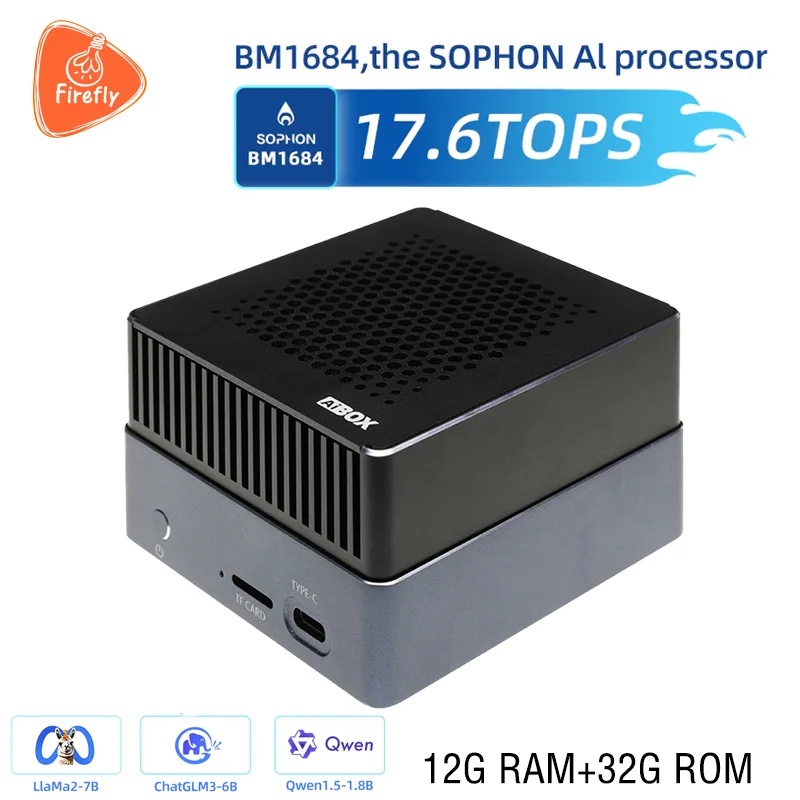 

AIBOX-1684 Computing 17.6T Deep Learning Deepseek Multi-Channel Video Decoding BMNNSDK2 Computing Energy
